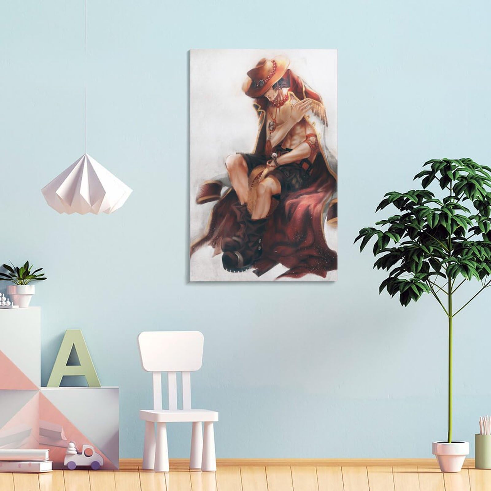 Amazon.co.jp: 30×45cm ワンピース ポートガス·D·エース アート